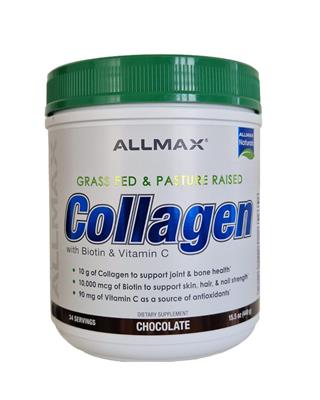 Collage with biotin Vitamin C